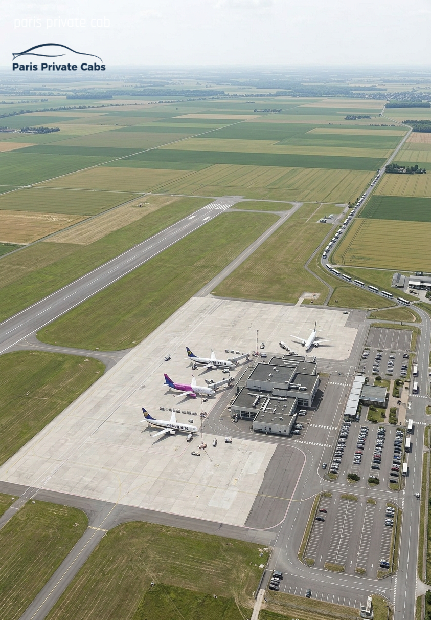 Beauvais airport-paris private cab