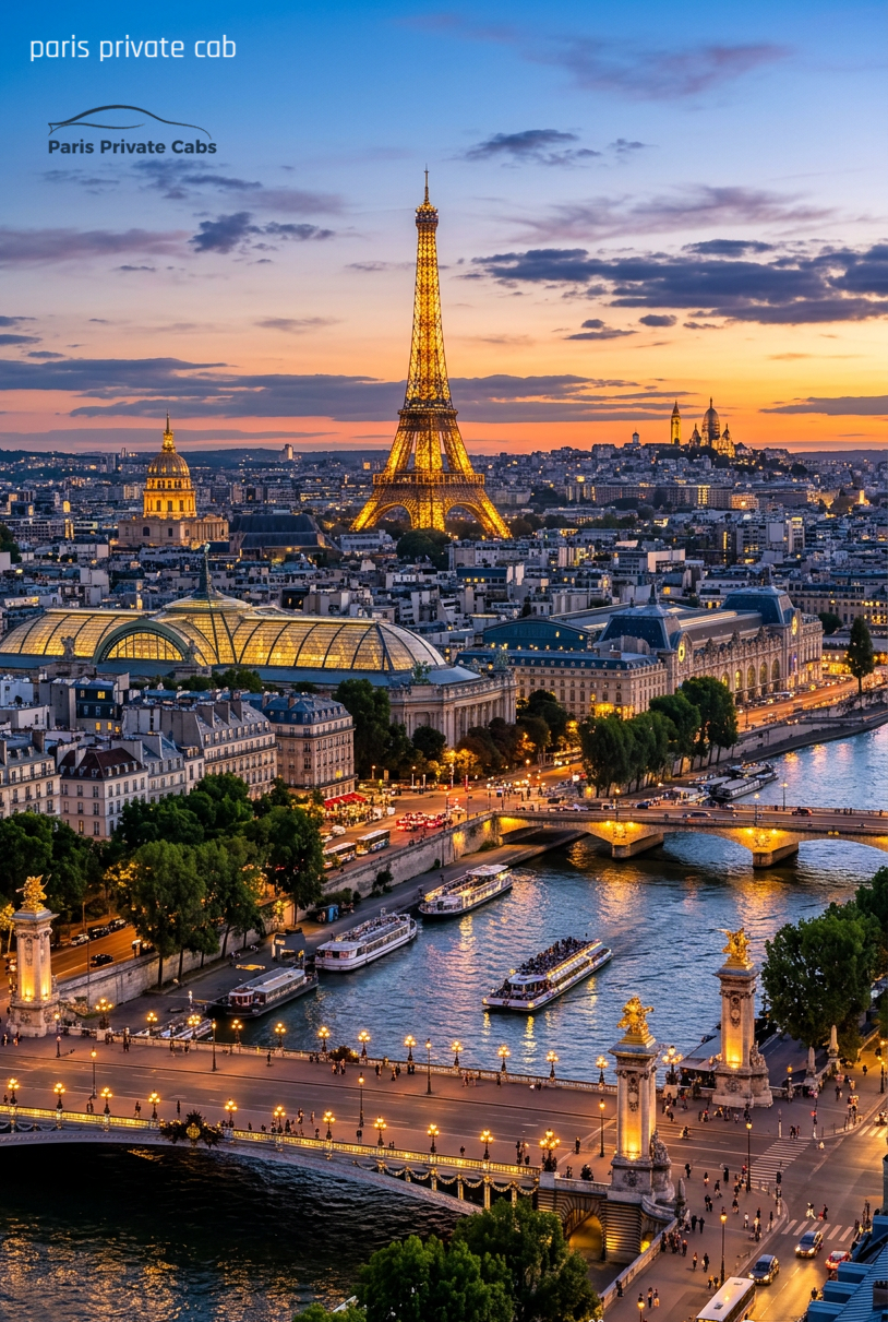 Paris city paris private cab